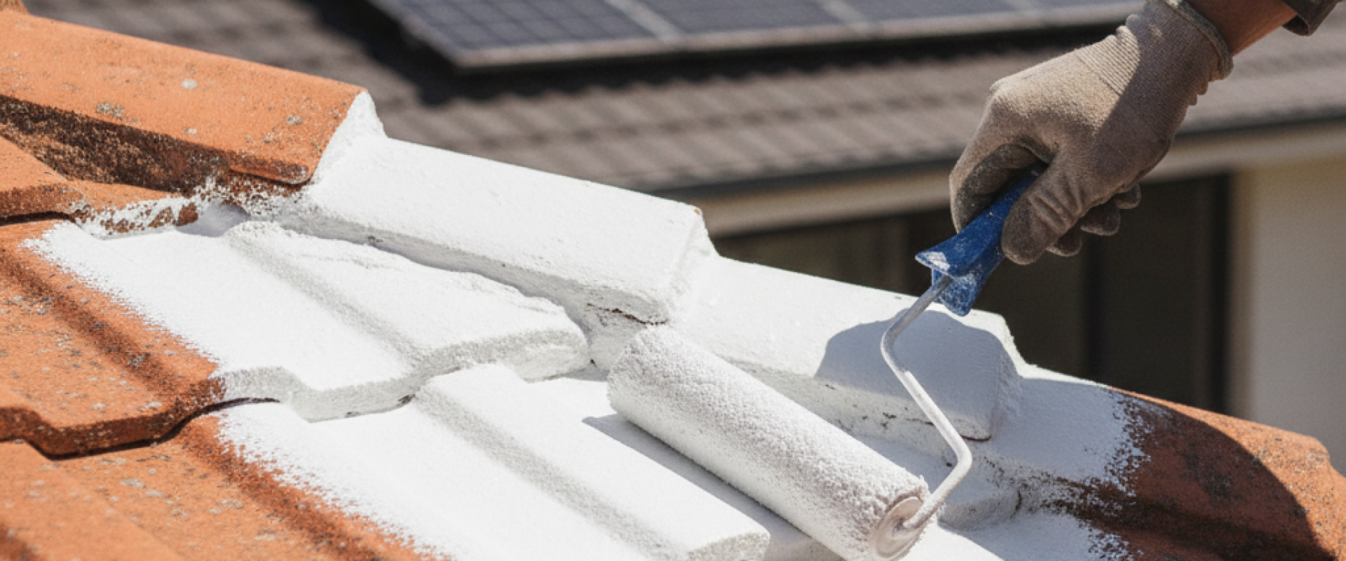 Freshly sealed residential rooftop showcasing the best roof coating for Sydney homes